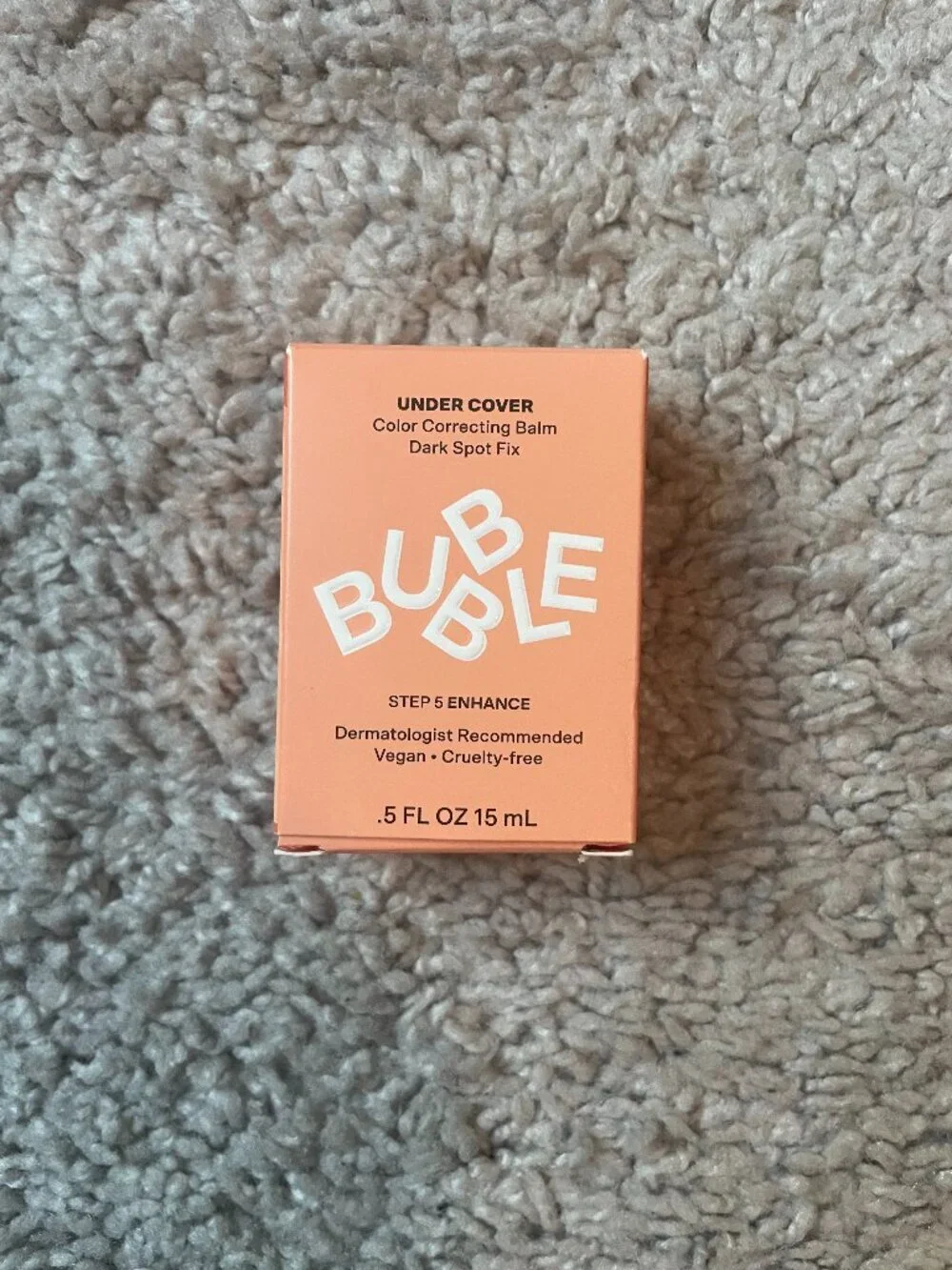 Bubble Skincare Under Cover Color Correcting Balm Dark Spot Fix